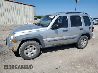 2005 Jeep Liberty Sport with VIN 1J4GK48K65W573151, listed as a Copart auction lot 52072875 with 70,079 mi miles and Clean Title. Bid and sale history available at carsss.com. Image 1.