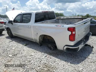 2021 Chevrolet Silverado 1500 LT with VIN 3GCUYDET2MG212792, listed as a Copart auction lot 72197924 with 80,770 mi miles and Salvage Title. Bid and sale history available at carsss.com. Image 2.