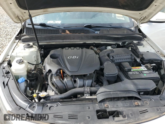 2013 Kia Optima LX z VIN KNAGM4A76D5372356, wystawiony jako Copart lot #57652125 z przebiegiem Nie podano mil oraz Szkoda całkowita • Salvage title. Historia ofert i sprzedaży dostępna na DreamBid. Obrazek 11.