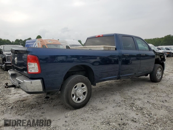 2024 Ram 2500 Tradesman with VIN 3C6UR5HL0RG169082, listed as a Copart auction lot 59879335 with 13,732 mi miles and Salvage title. Bid and sale history available at DreamBid. Image 3.