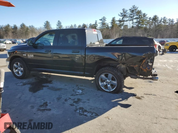 2019 Ram 1500 Classic Lone Star with VIN 1C6RR7LT9KS691099, listed as a Copart auction lot 41899445 with 153,657 mi miles and Salvage Title. Bid and sale history available at carsss.com. Image 2.