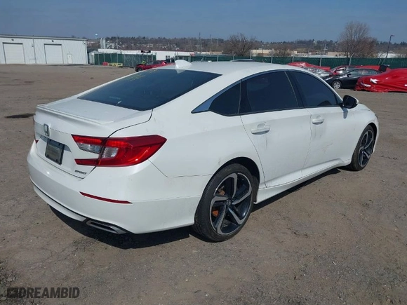 2019 Honda Accord Sedan Sport 1.5T with VIN 1HGCV1F39KA175674, listed as a IAAI auction lot 41783002 with 76,076 mi miles. Bid and sale history available at carsss.com. Image 4.