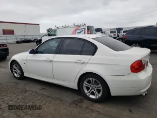 2008 BMW 3 Series 328i with VIN WBAVC57508NK77545, listed as a Copart auction lot 71871404 with 107,150 mi miles and Salvage title. Bid and sale history available at DreamBid. Image 2.