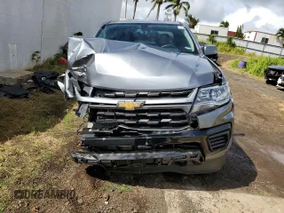 2021 Chevrolet Colorado 4WD Work Truck with VIN 1GCHTBENXM1200040, listed as a Copart auction lot 43619954 with 35,569 mi miles and Non Repairable. Bid and sale history available at carsss.com. Image 5.