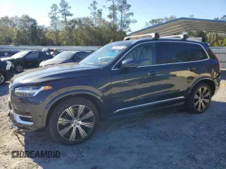 2021 Volvo XC90 Inscription with VIN YV4A22PL7M1681491, listed as a Copart auction lot 82003734 with 59,165 mi miles and Salvage Title. Bid and sale history available at carsss.com. Image 1.