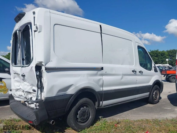 2020 Ford Transit Cargo Van with VIN 1FTBR1C83LKA42001, listed as a IAAI auction lot 40799307 with 182,857 mi miles. Bid and sale history available at carsss.com. Image 19.