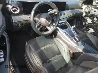 2022 Mercedes-Benz AMG GT with VIN W1K7X5KB5NA049451, listed as a Copart auction lot 51409145 with 26,506 mi miles and Salvage Title. Bid and sale history available at carsss.com. Image 8.