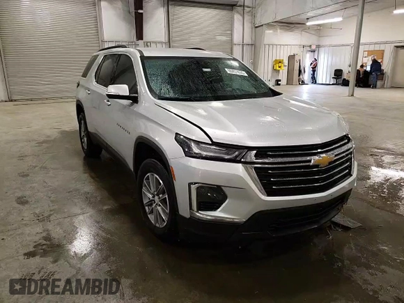 2022 Chevrolet Traverse LT Cloth with VIN 1GNEVGKW9NJ125282, listed as a Copart auction lot 50451655 with 97,290 mi miles and Salvage title. Bid and sale history available at DreamBid. Image 12.