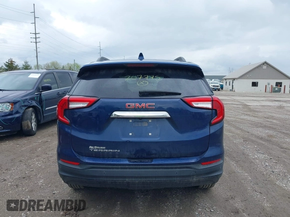 2022 GMC Terrain SLE z VIN 3GKALMEVXNL207775, wystawiony jako IAAI lot #42135647 z przebiegiem 52 288 mil mil oraz . Historia ofert i sprzedaży dostępna na DreamBid. Obrazek 15.