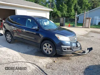 2015 Chevrolet Traverse LT with VIN 1GNKVHKD8FJ385472, listed as a IAAI auction lot 42630555 with 156,648 mi miles and . Bid and sale history available at DreamBid. Image 1.