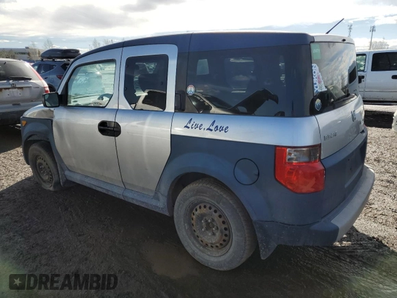 2006 Honda Element with VIN 5J6YH17206L800176, listed as a Copart auction lot 46450174 with 334,751 mi miles and Salvage Title. Bid and sale history available at DreamBid. Image 2.