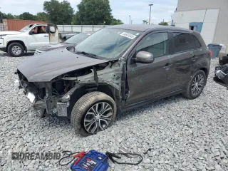 2017 Mitsubishi Outlander Sport ES 2.0 with VIN JA4AP3AU4HZ024399, listed as a Copart auction lot 54605345 with 63,375 mi miles and Salvage Title. Bid and sale history available at carsss.com. Image 1.