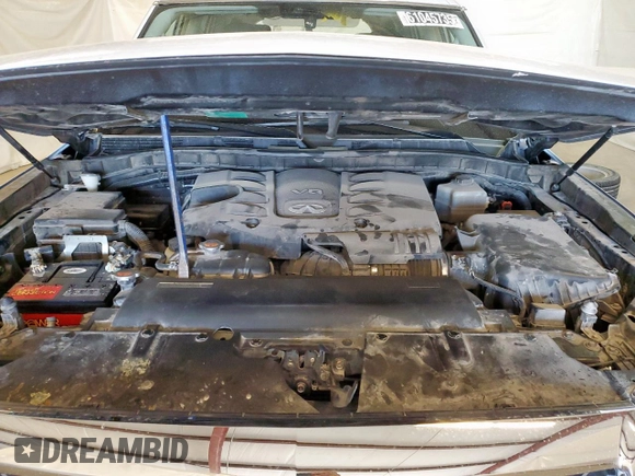 2018 Infiniti QX80 with VIN JN8AZ2NE8J9195292, listed as a Copart auction lot 61045735 with 92,567 mi miles and Clean title. Bid and sale history available at DreamBid. Image 12.