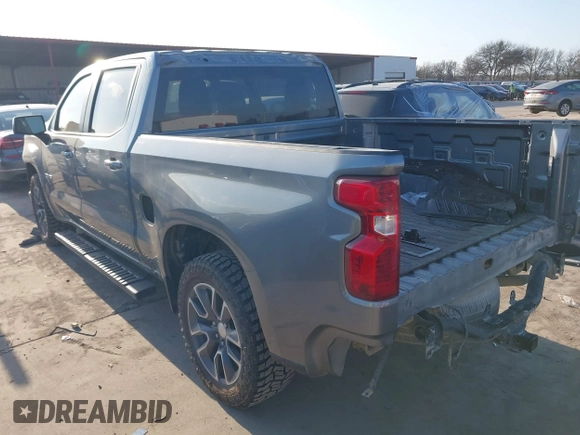 2022 Chevrolet Silverado 1500 LT with VIN 3GCPWCED5NG138842, listed as a IAAI auction lot 41485587 with 74,967 mi miles and . Bid and sale history available at DreamBid. Image 3.