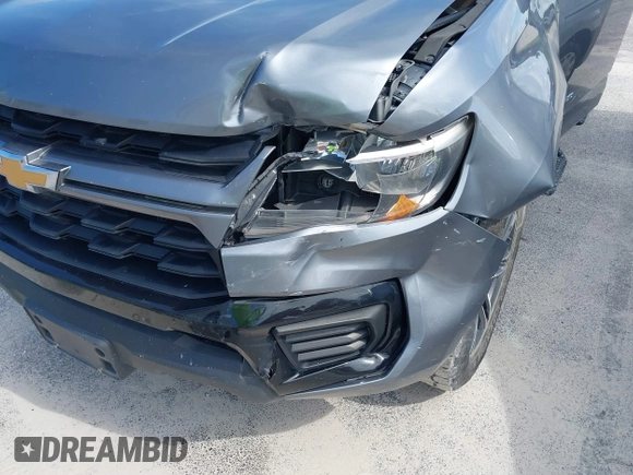 2021 Chevrolet Colorado 2WD Work Truck with VIN 1GCGSBEA0M1114232, listed as a IAAI auction lot 42756438 with 54,308 mi miles and . Bid and sale history available at DreamBid. Image 6.
