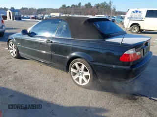 2002 BMW 3 Series 325Ci with VIN WBABS334X2JY59805, listed as a IAAI auction lot 41329486 with 163,893 mi miles and . Bid and sale history available at DreamBid. Image 3.