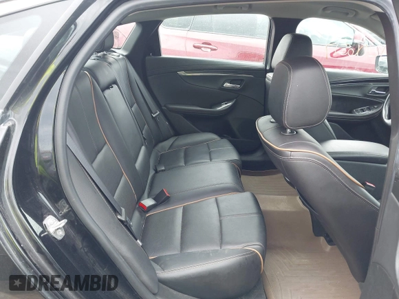 2019 Chevrolet Impala Premier with VIN 1G1105S36KU105588, listed as a IAAI auction lot 42106517 with 108,943 mi miles and . Bid and sale history available at DreamBid. Image 8.