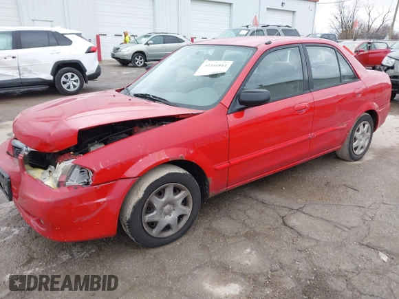2000 Mazda Protege DX with VIN JM1BJ2224Y0277889, listed as a IAAI auction lot 41160593 with 124,586 mi miles and . Bid and sale history available at DreamBid. Image 17.
