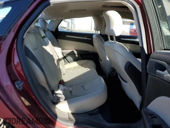2015 Ford Fusion Titanium Hybrid with VIN 3FA6P0RU8FR241105, listed as a Copart auction lot 86793524 with 136,662 mi miles and Salvage title. Bid and sale history available at DreamBid. Image 10.