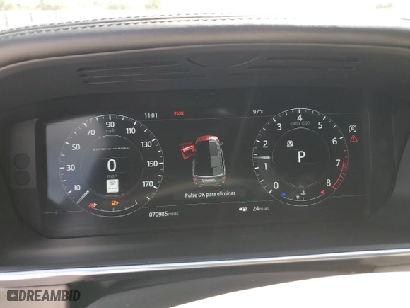 2018 Land Rover Range Rover Sport Autobiography with VIN SALWV2RE9JA197468, listed as a Copart auction lot 72288274 with 70,985 mi miles and Clean Title. Bid and sale history available at carsss.com. Image 9.