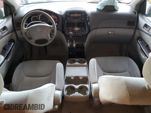 2004 Toyota Sienna CE with VIN 5TDZA23C94S187828, listed as a Copart auction lot 49094645 with 236,132 mi miles and Salvage Title. Bid and sale history available at carsss.com. Image 8.