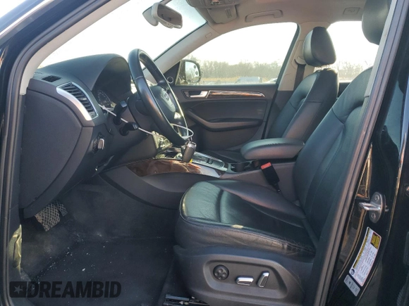 2013 Audi Q5 Premium Plus with VIN WA1LFAFP2DA038376, listed as a Copart auction lot 46011405 with 130,208 mi miles and Salvage Title. Bid and sale history available at carsss.com. Image 7.