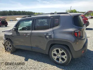 2020 Jeep Renegade Limited with VIN ZACNJBD18LPL89029, listed as a Copart auction lot 53712385 with 42,097 mi miles and Salvage title. Bid and sale history available at DreamBid. Image 2.