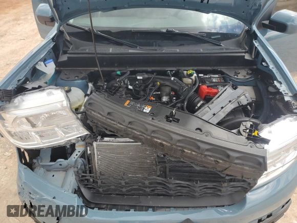 2023 Ford Maverick XL with VIN 3FTTW8F9XPRA99145, listed as a Copart auction lot 56218175 with 15,697 mi miles and Salvage title. Bid and sale history available at DreamBid. Image 11.