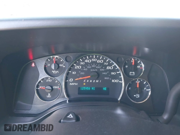 2013 Chevrolet Express Passenger 1LT with VIN 1GAZGYFG0D1193863, listed as a IAAI auction lot 42157138 with 125,958 mi miles and . Bid and sale history available at DreamBid. Image 7.