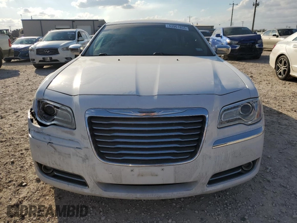 2014 Chrysler 300 with VIN 2C3CCAEG0EH166641, listed as a Copart auction lot 43961855 with 125,655 mi miles and Salvage Title. Bid and sale history available at carsss.com. Image 5.