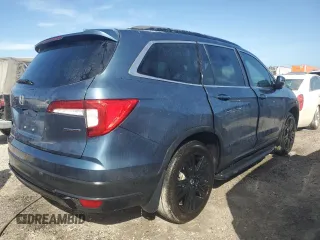 2022 Honda Pilot Special Edition with VIN 5FNYF5H26NB014305, listed as a Copart auction lot 48595675 with Not Provided miles and Non Repairable. Bid and sale history available at carsss.com. Image 3.