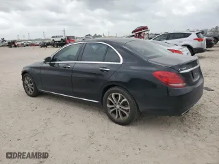 2015 Mercedes-Benz C-Class C 300 with VIN 55SWF4JB2FU046857, listed as a Copart auction lot 50209215 with 112,725 mi miles and Salvage Title. Bid and sale history available at carsss.com. Image 2.
