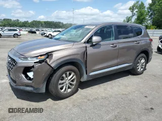 2020 Hyundai Santa Fe SE with VIN 5NMS2CAD8LH167474, listed as a Copart auction lot 57946045 with 59,949 mi miles and Salvage title. Bid and sale history available at DreamBid. Image 1.