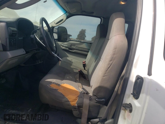 2005 Ford Super Duty F-250 XL with VIN 1FTSX20P85EB90248, listed as a Copart auction lot 72090224 with 214,818 mi miles and Salvage Title. Bid and sale history available at carsss.com. Image 7.