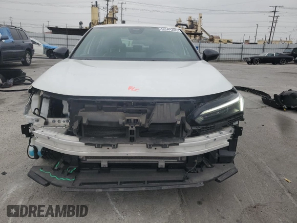 2022 Honda Civic Sedan Sport with VIN 2HGFE2F54NH546282, listed as a Copart auction lot 50544285 with 48,060 mi miles and Salvage Title. Bid and sale history available at carsss.com. Image 5.