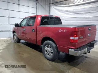 2008 Ford F-150 XLT with VIN 1FTPW14538FA49081, listed as a Copart auction lot 58246455 with 105,198 mi miles and Salvage title. Bid and sale history available at DreamBid. Image 2.