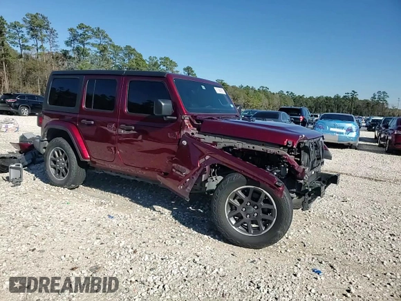 2021 Jeep Wrangler Unlimited Sport S с VIN 1C4HJXDNXMW680247, выставлен на аукционе Copart как лот 87862955 с пробегом 77 061 миль миль и Чистый • Clean title. История ставок и продаж доступна на DreamBid. Изображение 15.