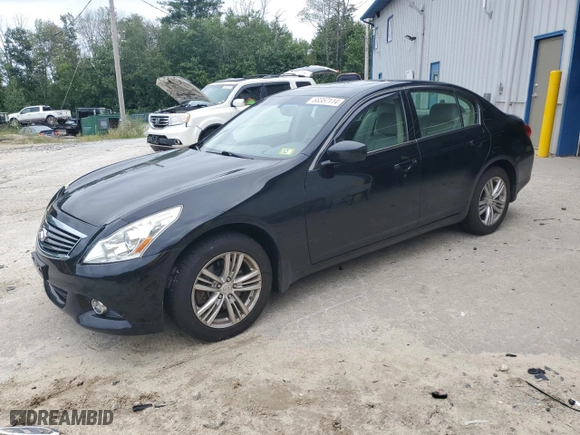 2011 Infiniti G25 Sedan x with VIN JN1DV6AR5BM651416, listed as a Copart auction lot 68357114 with 116,113 mi miles and Salvage Title. Bid and sale history available at carsss.com. Image 1.