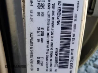 2000 Chrysler 300M M z VIN 2C3HE66G8YH319640, wystawiony jako Copart lot #88080175 z przebiegiem 231 689 mil mil oraz Szkoda całkowita • Salvage title. Historia ofert i sprzedaży dostępna na DreamBid. Obrazek 14.
