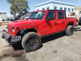 2023 Jeep Gladiator Mojave with VIN 1C6JJTEG0PL582819, listed as a Copart auction lot 66518254 with 12,131 mi miles and Salvage Title. Bid and sale history available at carsss.com. Image 1.