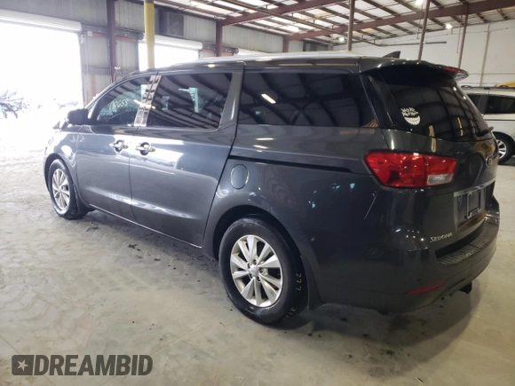 2018 Kia Sedona LX with VIN KNDMB5C17J6405820, listed as a Copart auction lot 88976525 with 110,658 mi miles and Non Repairable. Bid and sale history available at carsss.com. Image 2.