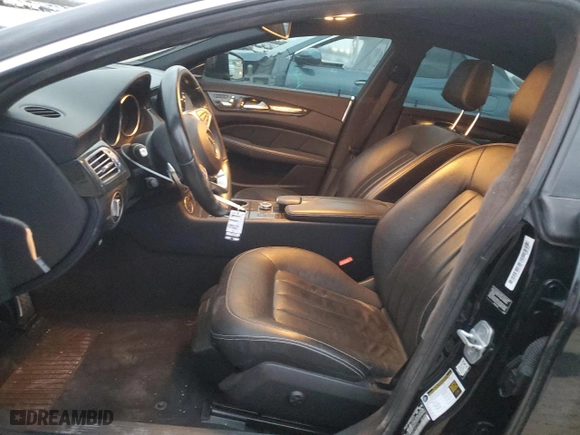 2015 Mercedes-Benz CLS-Class CLS 400 with VIN WDDLJ6FB0FA153170, listed as a Copart auction lot 46731265 with 80,842 mi miles and Salvage Title. Bid and sale history available at carsss.com. Image 7.
