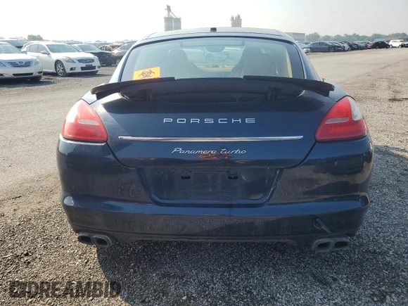 2010 Porsche Panamera Turbo with VIN WP0AC2A77AL091335, listed as a Copart auction lot 57105045 with 139,769 mi miles and Clean title. Bid and sale history available at DreamBid. Image 6.