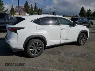 2016 Lexus NX 200t with VIN JTJYARBZ2G2046702, listed as a Copart auction lot 51522885 with 155,410 mi miles and Salvage Title. Bid and sale history available at carsss.com. Image 3.