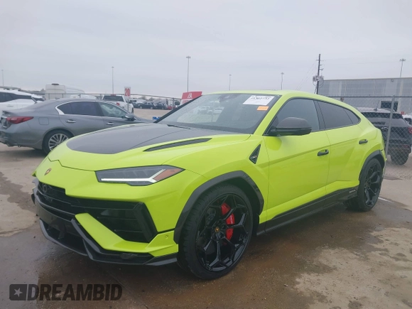 2024 Lamborghini Urus Performante z VIN ZPBUC3ZL1RLA32922, wystawiony jako IAAI lot #41561732 z przebiegiem 52 mil mil oraz . Historia ofert i sprzedaży dostępna na DreamBid. Obrazek 19.