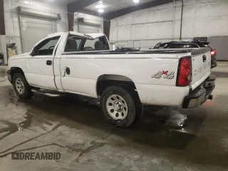2006 Chevrolet Silverado 1500 Work Truck with VIN 3GCEK14X86G240897, listed as a Copart auction lot 80184834 with 103,530 mi miles and Salvage Title. Bid and sale history available at carsss.com. Image 2.