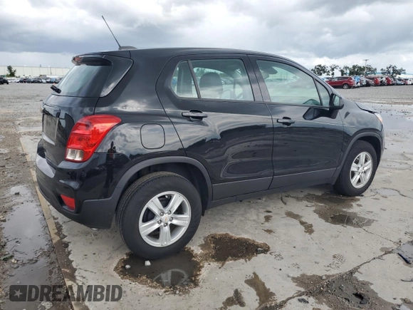 2020 Chevrolet Trax LS with VIN KL7CJKSB0LB052447, listed as a Copart auction lot 59269385 with 21,311 mi miles and Non repairable. Bid and sale history available at DreamBid. Image 3.
