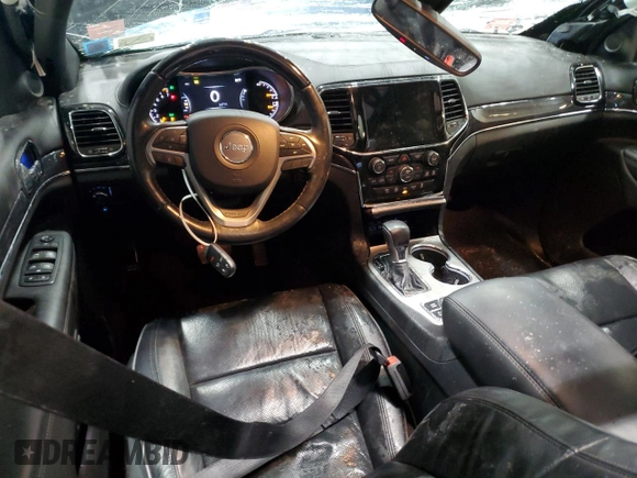 2020 Jeep Grand Cherokee Overland with VIN 1C4RJFCG0LC136132, listed as a Copart auction lot 45793435 with 66,491 mi miles and Salvage Title. Bid and sale history available at DreamBid. Image 8.