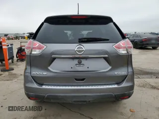 2016 Nissan Rogue SV with VIN KNMAT2MV9GP673965, listed as a Copart auction lot 55348165 with 152,680 mi miles and Clean Title. Bid and sale history available at carsss.com. Image 6.