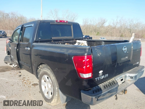 2008 Nissan Titan SE with VIN 1N6BA07DX8N360208, listed as a IAAI auction lot 41699352 with 281,612 mi miles. Bid and sale history available at carsss.com. Image 3.